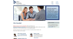 Desktop Screenshot of ohiocasualty-ins.com